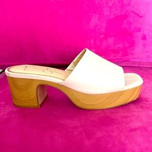 Jessica Simpson Chunk Heel Sandal